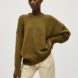 Babaa jumper no 16 in Irish moss